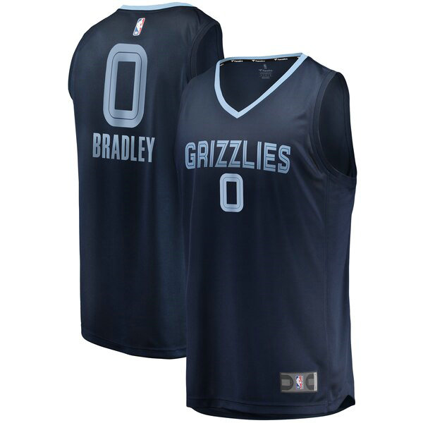 Maillot nba Memphis Grizzlies Icon Edition Homme Avery Bradley 0 Bleu marin